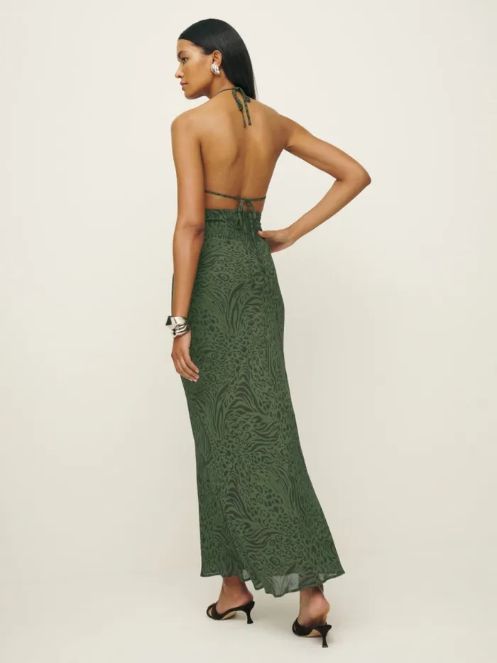 Reformation Dresses Romona Dress Jungle 8211 Women Reformation Dresses Romona Dress Jungle 8211 Women