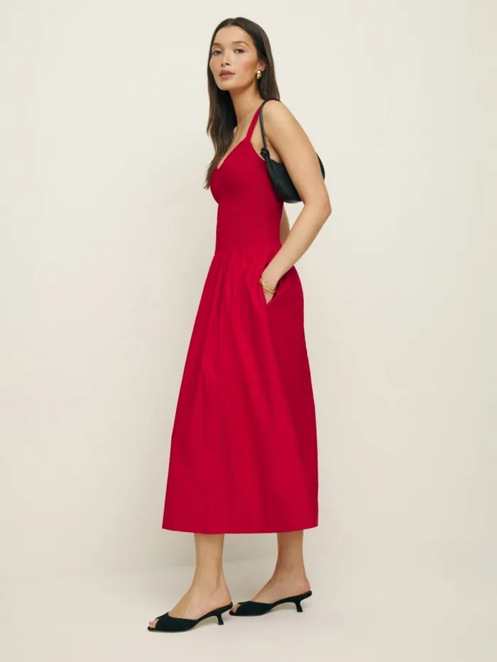 Reformation Dresses Sariah Dress Cherry 8211 Women Reformation Dresses Sariah Dress Cherry 8211 Women