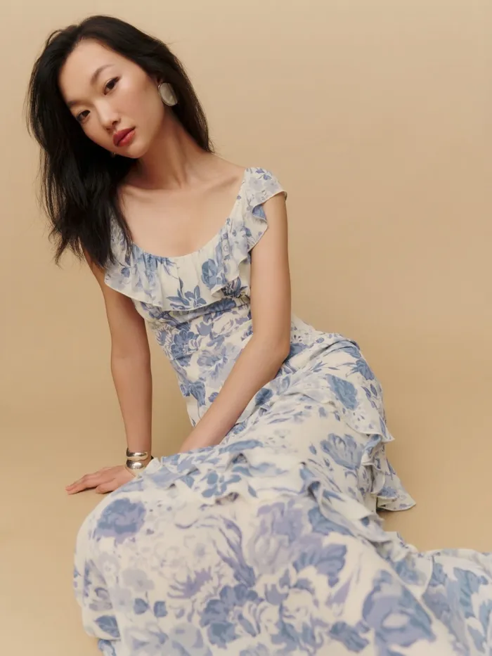 Reformation Dresses Tripoli Dress Lucerne 8211 Women