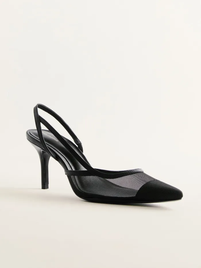 Reformation Heels Whitnee Slingback Heels Black 8211 Women