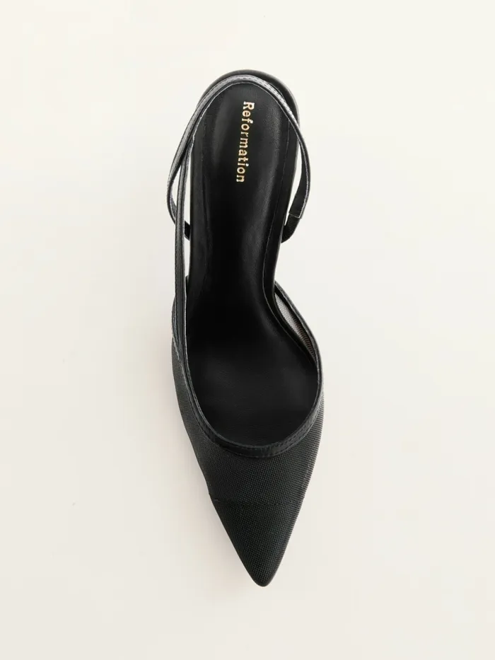 Reformation Heels Whitnee Slingback Heels Black 8211 Women