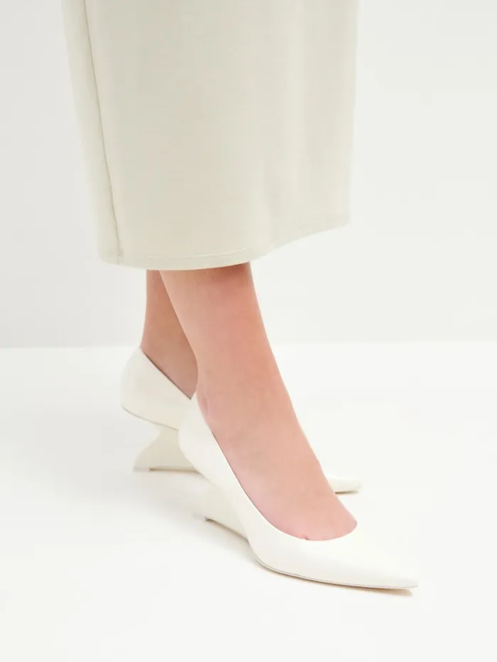 Reformation Heels Willa Pump White Patent 8211 Women Reformation Heels Willa Pump White Patent 8211 Women