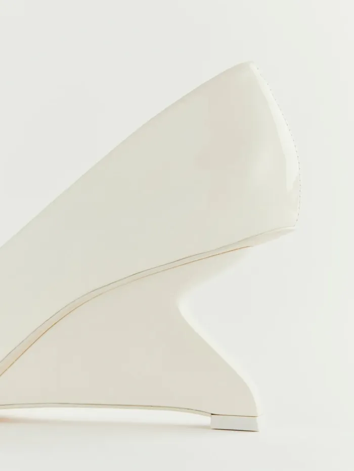 Reformation Heels Willa Pump White Patent 8211 Women Reformation Heels Willa Pump White Patent 8211 Women