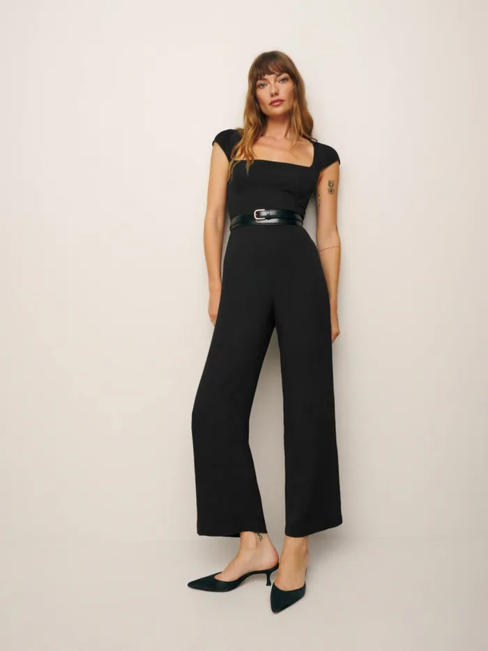 Reformation Jumpsuits Cora Jumpsuit Black 8211 Women