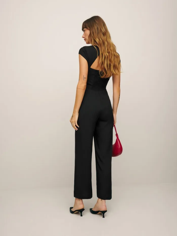 Reformation Jumpsuits Cora Jumpsuit Black 8211 Women
