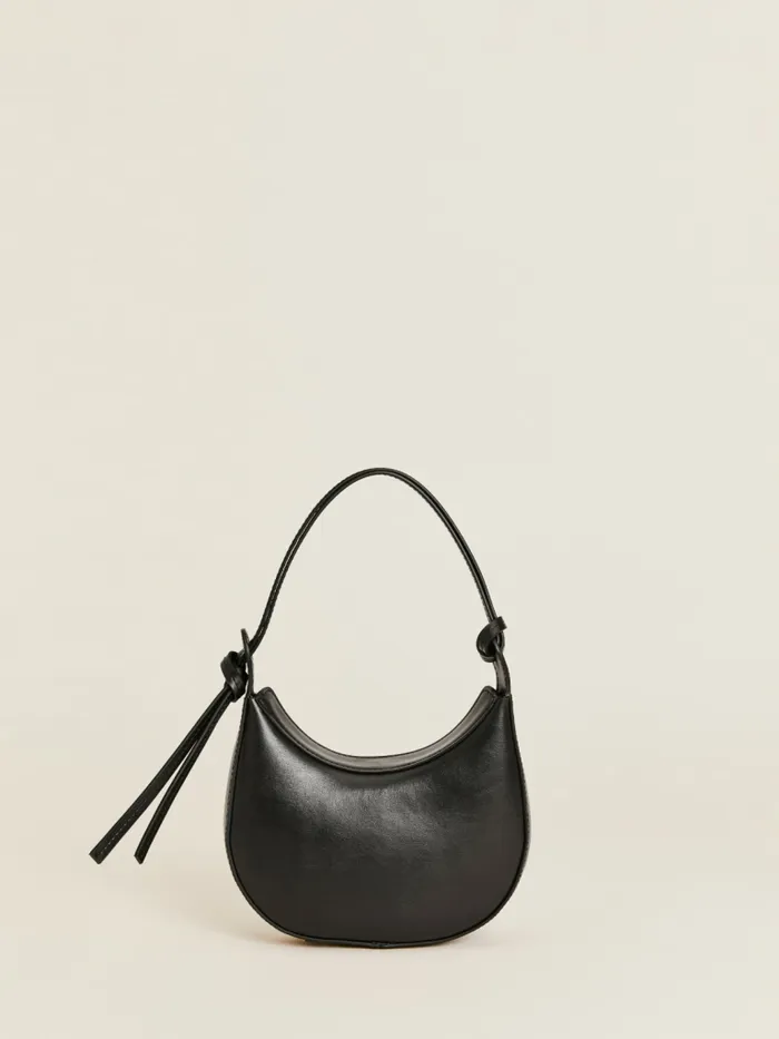 Reformation Mini Bags Mini Rosetta Shoulder Bag Black Mirum Vegan Leather 8211 Women