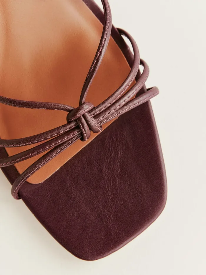 Reformation Sandals Gray Heeled Sandal Ruby 8211 Women
