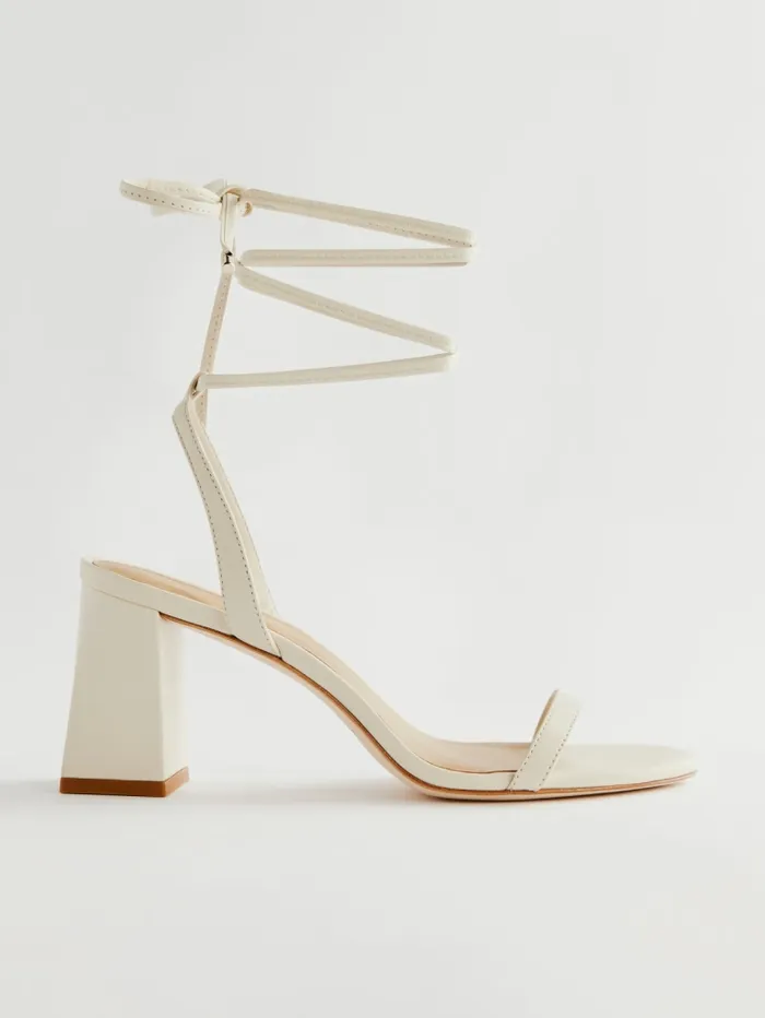 Reformation Sandals Sienna Heeled Sandal Almond 8211 Women