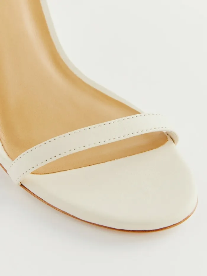 Reformation Sandals Sienna Heeled Sandal Almond 8211 Women