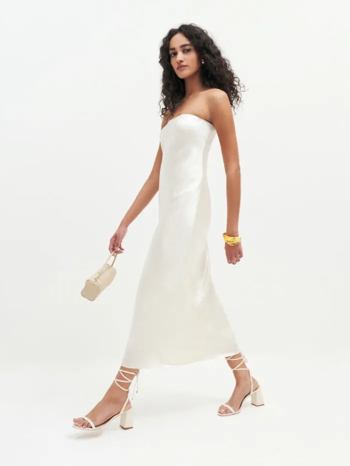 Reformation Sandals Sienna Heeled Sandal Almond 8211 Women