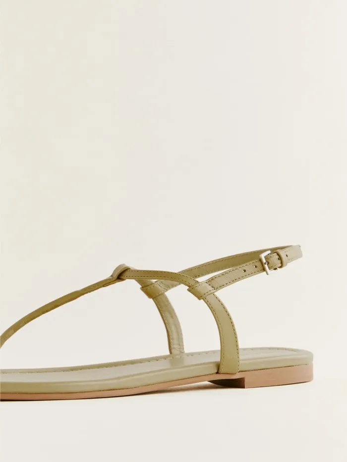 Reformation Sandals Thea Tstrap Flat Sandal Cerignola Leather 8211 Women Reformation Sandals Thea Tstrap Flat Sandal Cerignola Leather 8211 Women