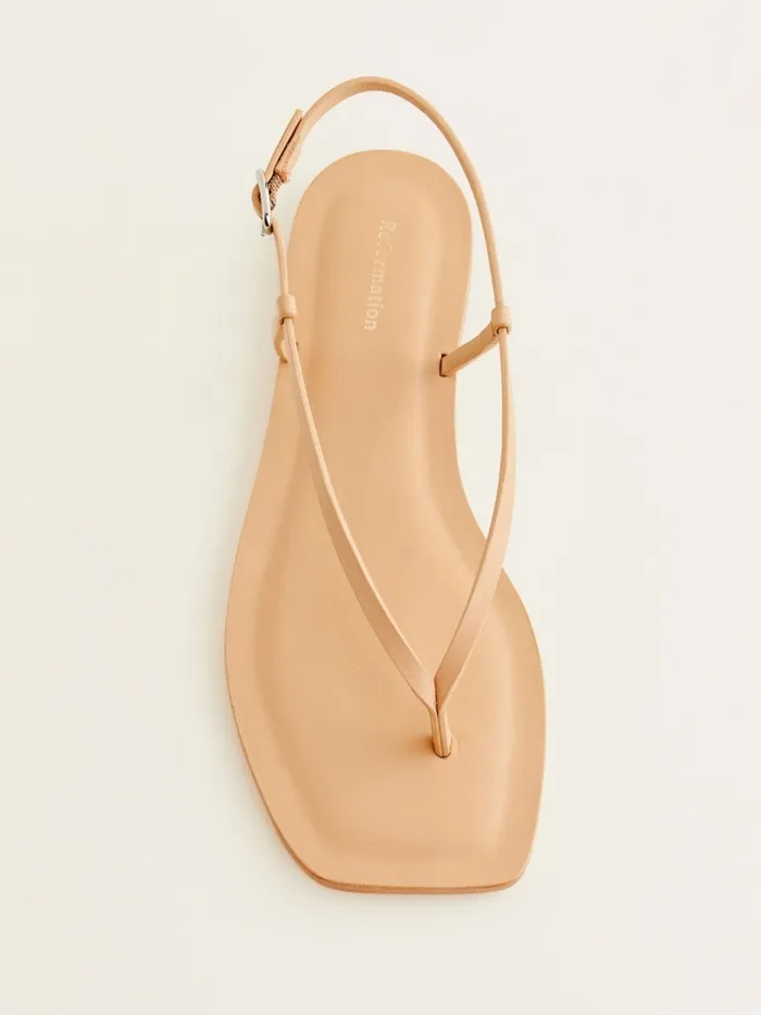 Reformation Sandals Vincenza Thong Sandal Porcini Leather 8211 Women Reformation Sandals Vincenza Thong Sandal Porcini Leather 8211 Women