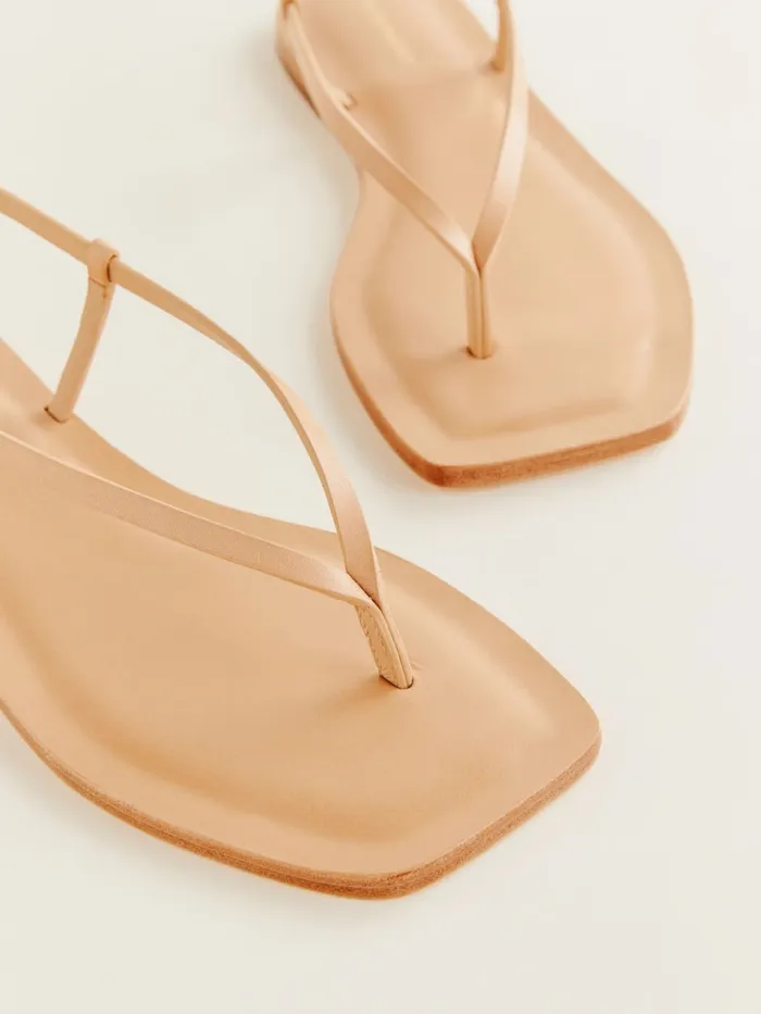 Reformation Sandals Vincenza Thong Sandal Porcini Leather 8211 Women Reformation Sandals Vincenza Thong Sandal Porcini Leather 8211 Women