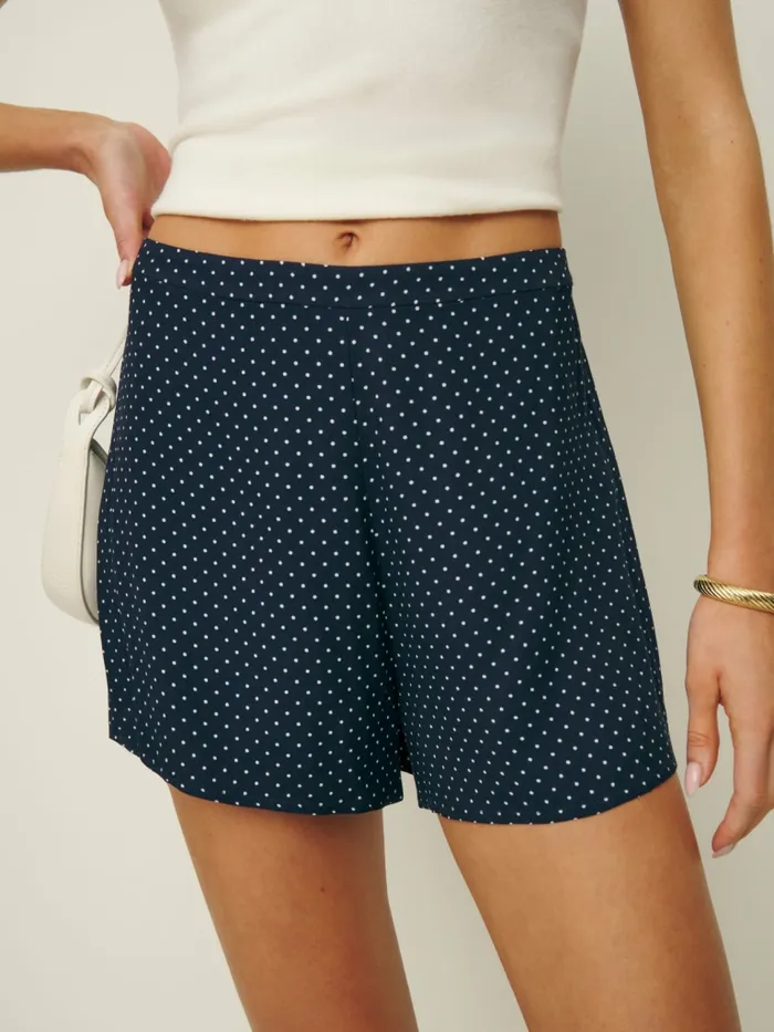 Reformation Shorts Chloe Short Button 8211 Women