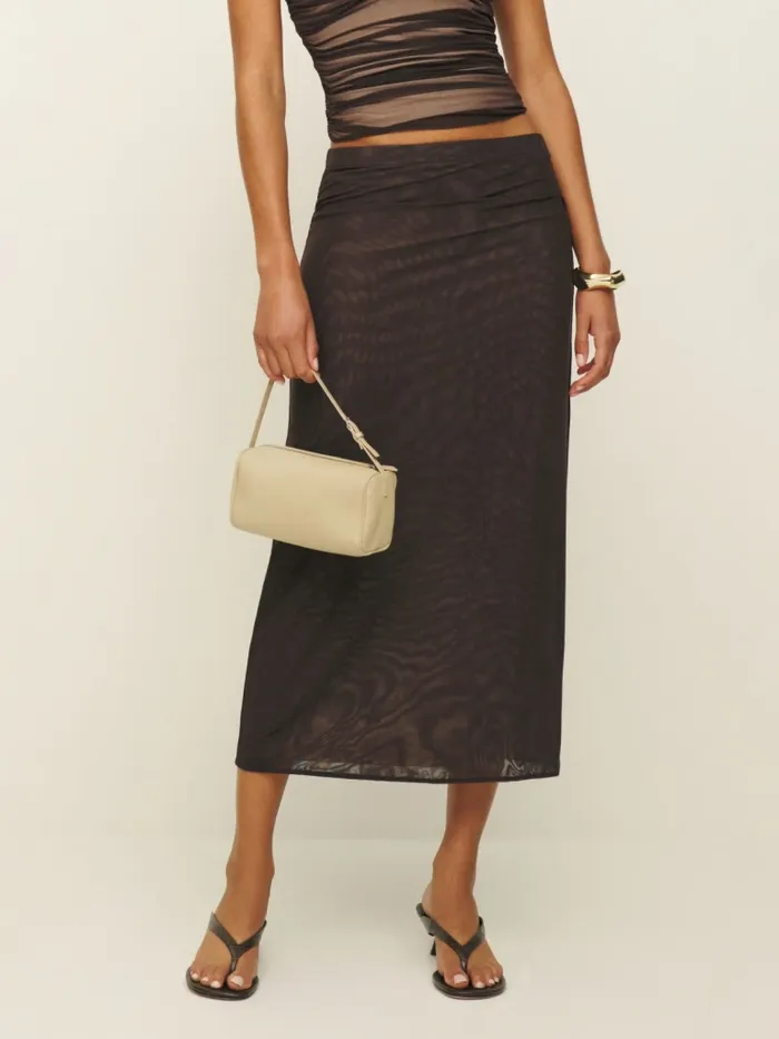 Reformation Skirts Iris Knit Skirt Mole 8211 Women Reformation Skirts Iris Knit Skirt Mole 8211 Women