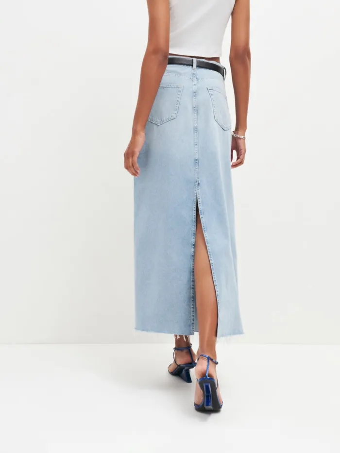 Reformation Skirts Kass Maxi Denim Skirt Bowen 8211 Women Reformation Skirts Kass Maxi Denim Skirt Bowen 8211 Women