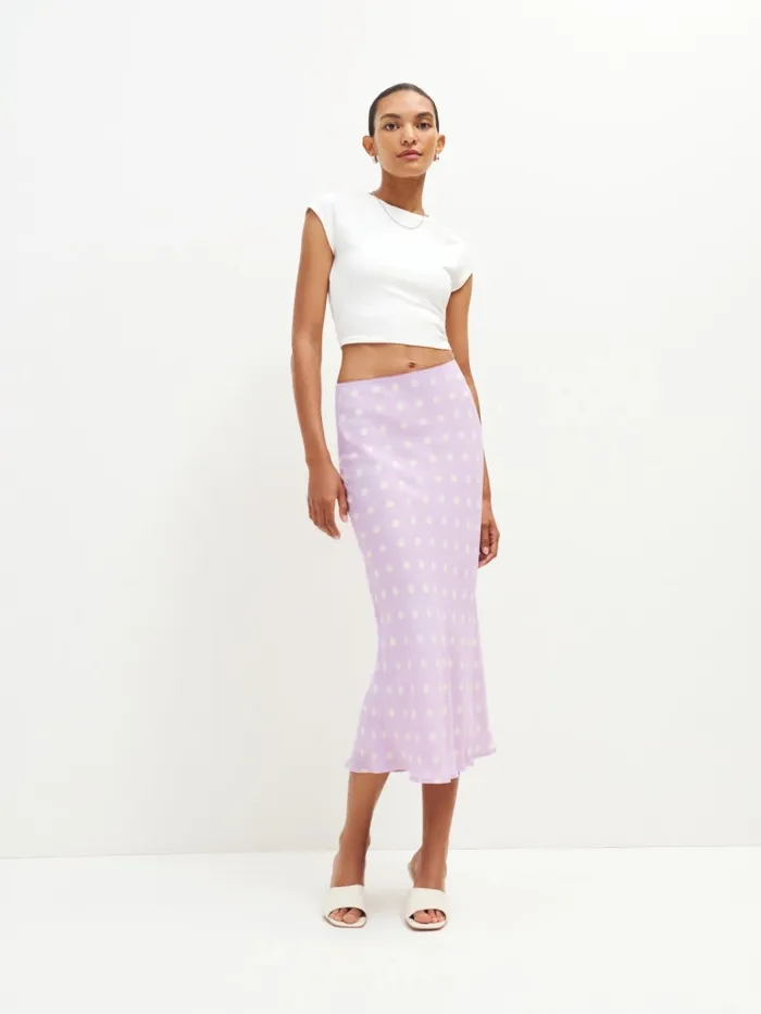 Reformation Skirts Layla Skirt Violetta 8211 Women