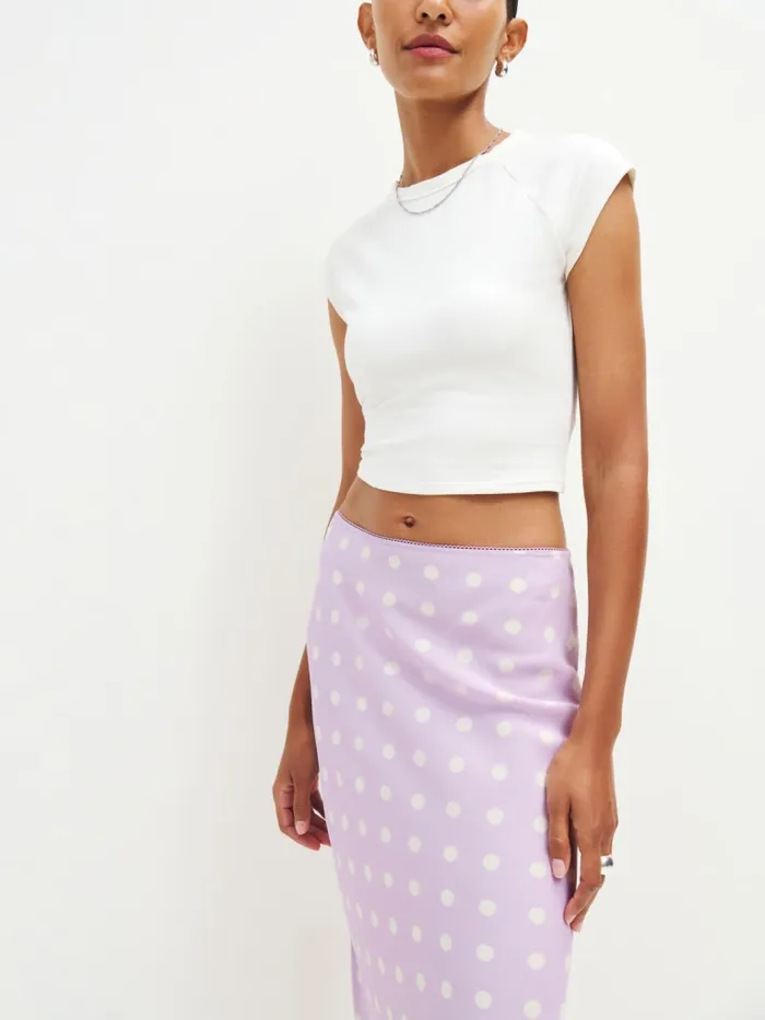 Reformation Skirts Layla Skirt Violetta 8211 Women
