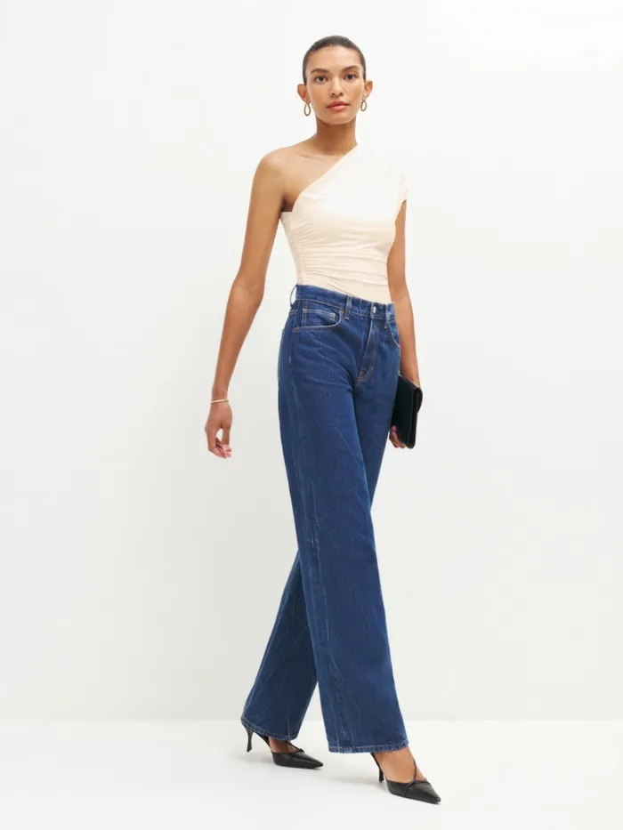 Reformation Tops Francisco Knit Top Cream 8211 Women Reformation Tops Francisco Knit Top Cream 8211 Women