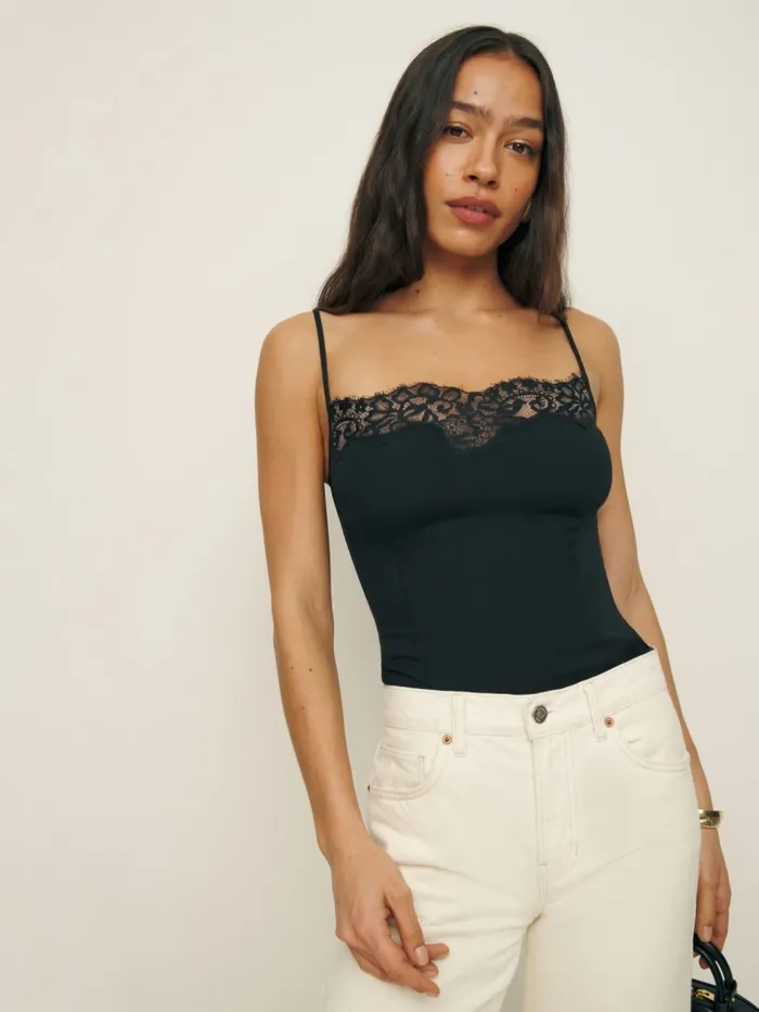 Reformation Tops Willah Top Black 8211 Women Reformation Tops Willah Top Black 8211 Women
