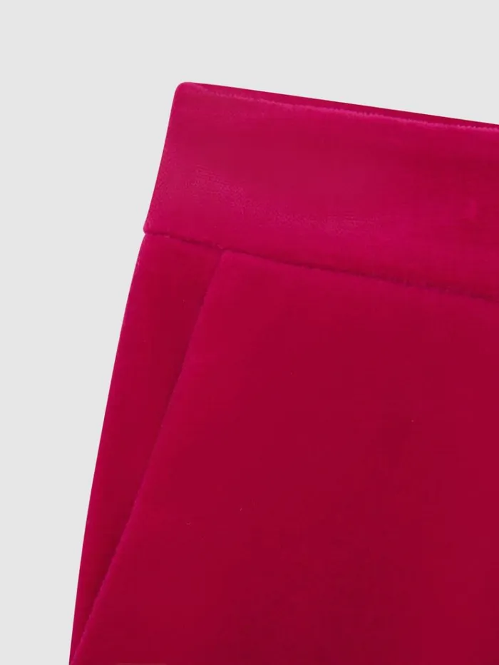 REISS Skirts and Shorts Children Velvet Mid Rise Shorts Bright Pink