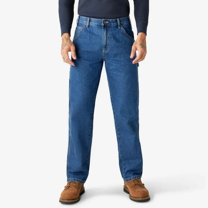 Relaxed Fit Carpenter Jeans Stonewashed Indigo Blue Stonewashed Indigo Blue snb Men Dickies Carpenter Relaxed Fit Carpenter Jeans Stonewashed Indigo Blue Stonewashed Indigo Blue snb Men Dickies Carpenter
