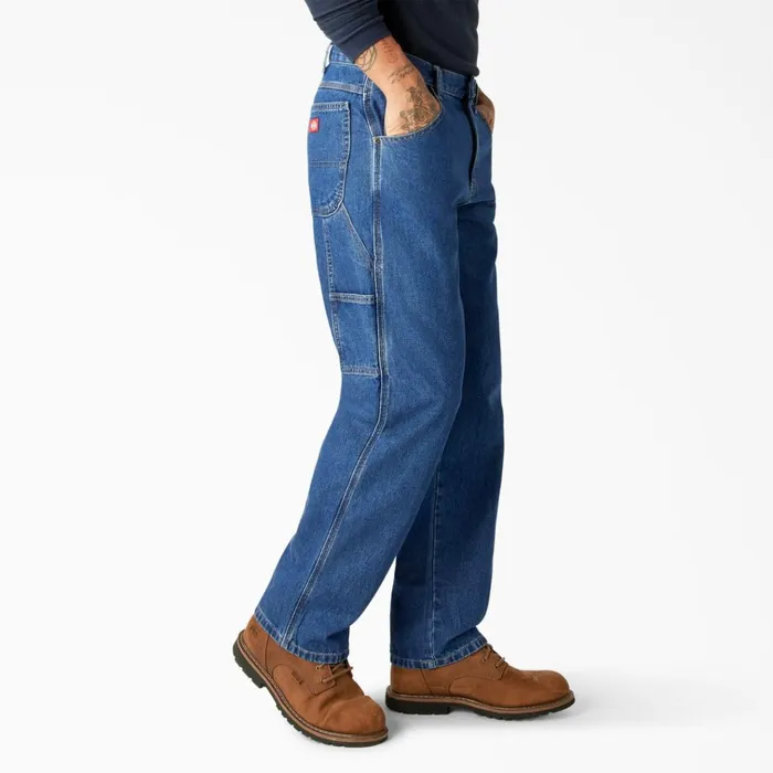 Relaxed Fit Carpenter Jeans Stonewashed Indigo Blue Stonewashed Indigo Blue snb Men Dickies Carpenter