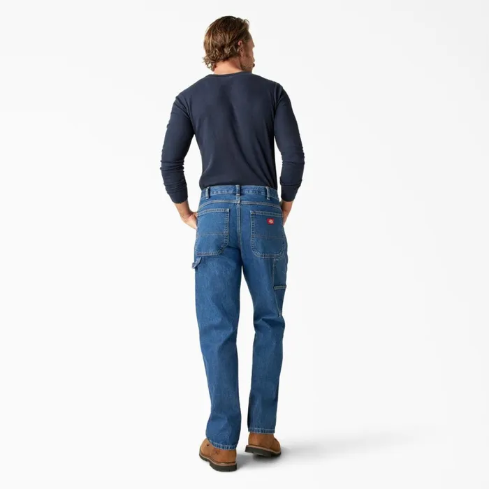Relaxed Fit Carpenter Jeans Stonewashed Indigo Blue Stonewashed Indigo Blue snb Men Dickies Carpenter