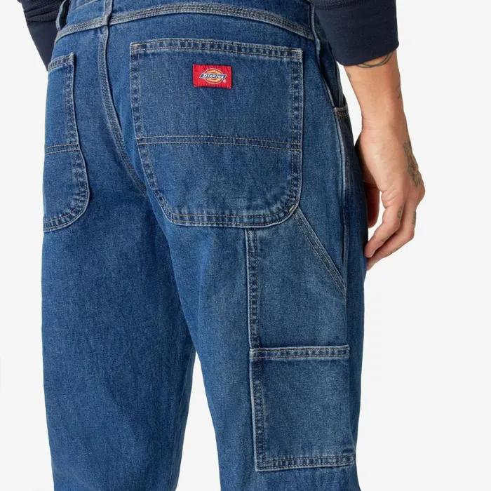 Relaxed Fit Carpenter Jeans Stonewashed Indigo Blue Stonewashed Indigo Blue snb Men Dickies Carpenter