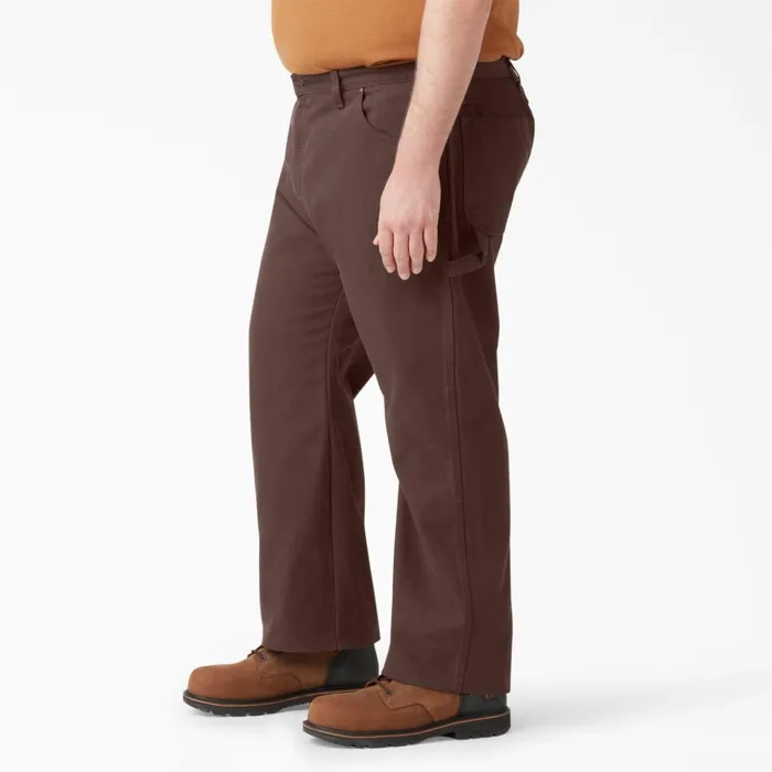 Relaxed Fit Heavyweight Duck Carpenter Pants Rinsed Chocolate Brown Rinsed Chocolate Brown rcb Men Dickies Carpenter Relaxed Fit Heavyweight Duck Carpenter Pants Rinsed Chocolate Brown Rinsed Chocolate Brown rcb Men Dickies Carpenter