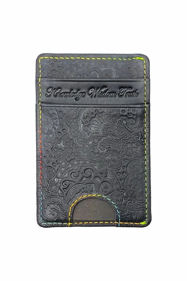 Robert Graham Accessories Men Pacey Card Case Black
