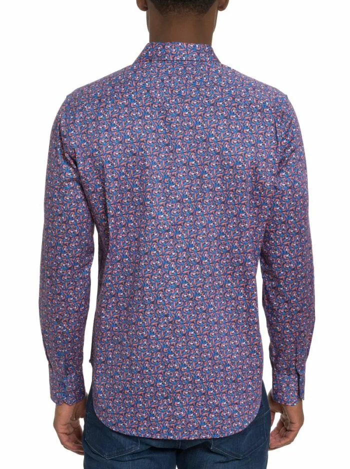 Robert Graham Button Down Shirts Men Golden Horn Long Sleeve Button Down Shirt Multi