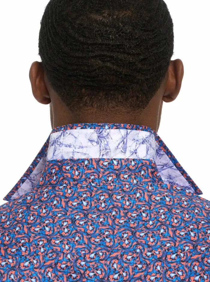 Robert Graham Button Down Shirts Men Golden Horn Long Sleeve Button Down Shirt Multi
