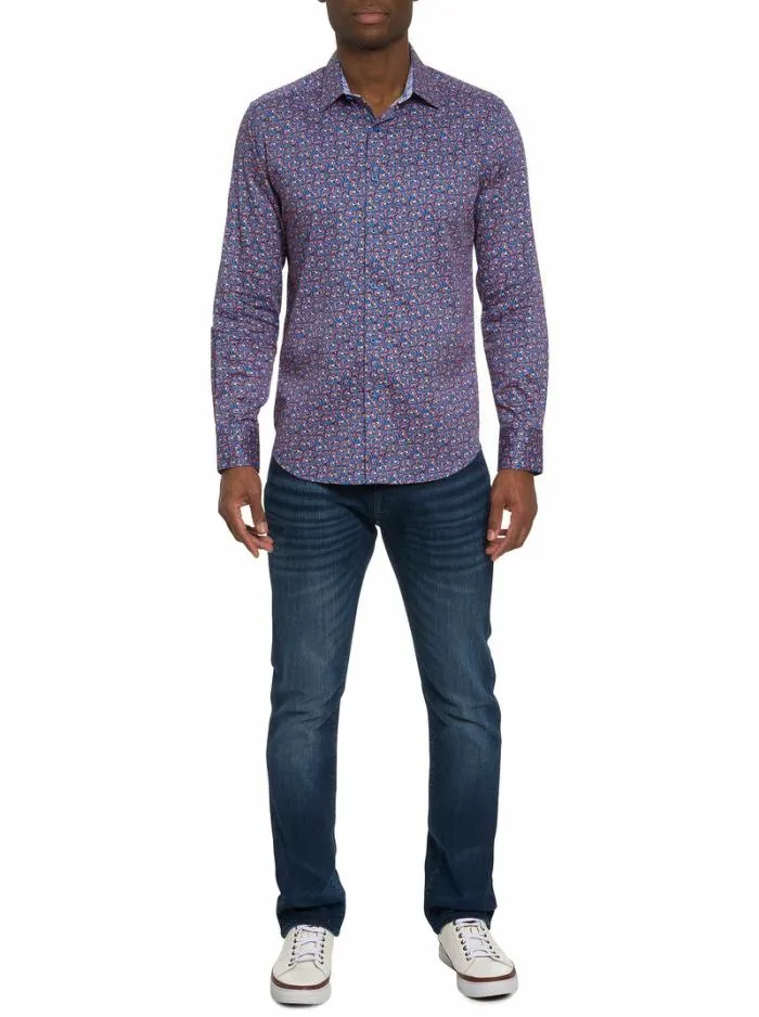 Robert Graham Button Down Shirts Men Golden Horn Long Sleeve Button Down Shirt Multi