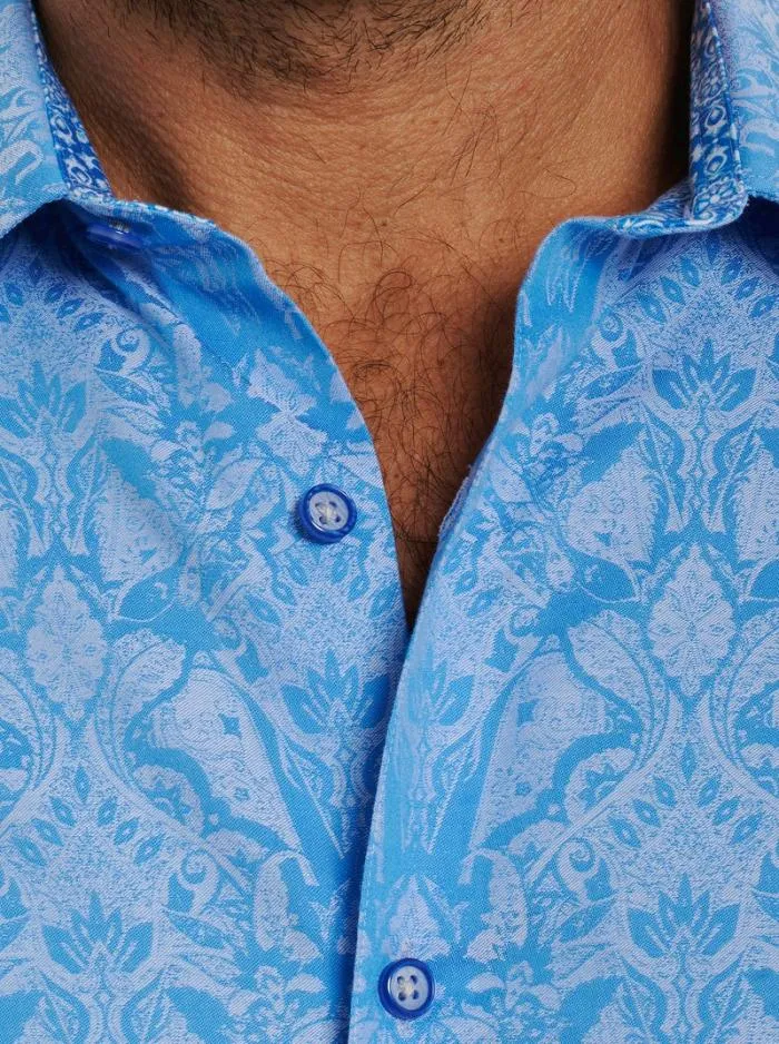 Robert Graham Button Down Shirts Men Highland Long Sleeve Button Down Shirt Classic