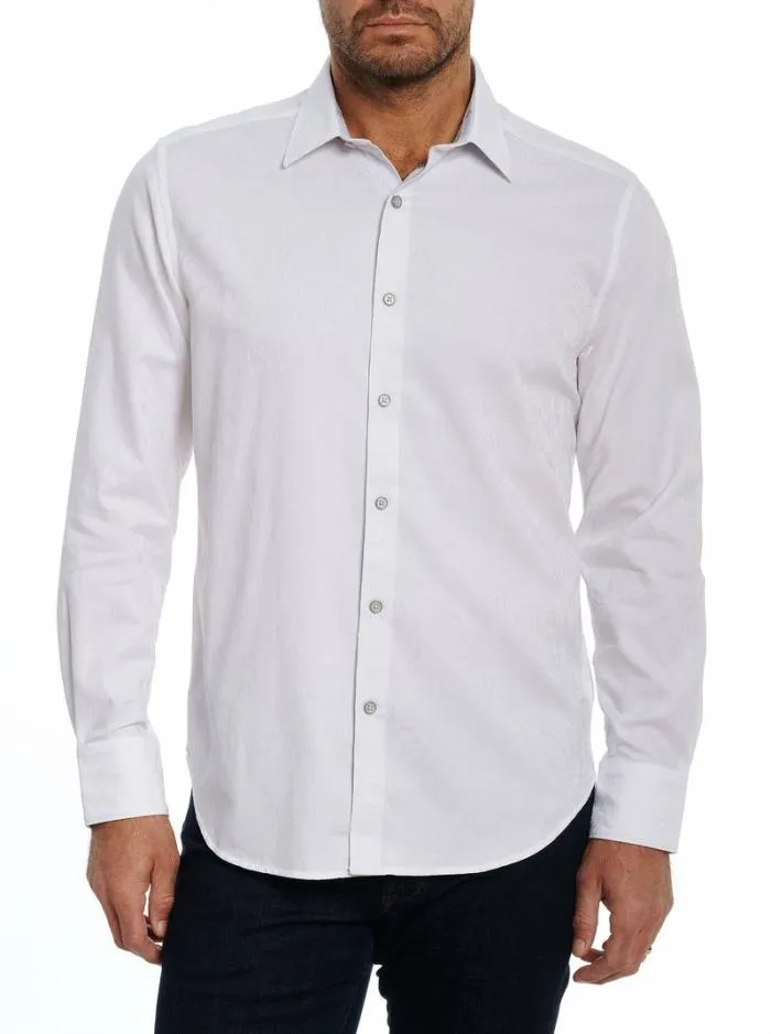 Robert Graham Button Down Shirts Men Highland Long Sleeve Button Down Shirt Classic