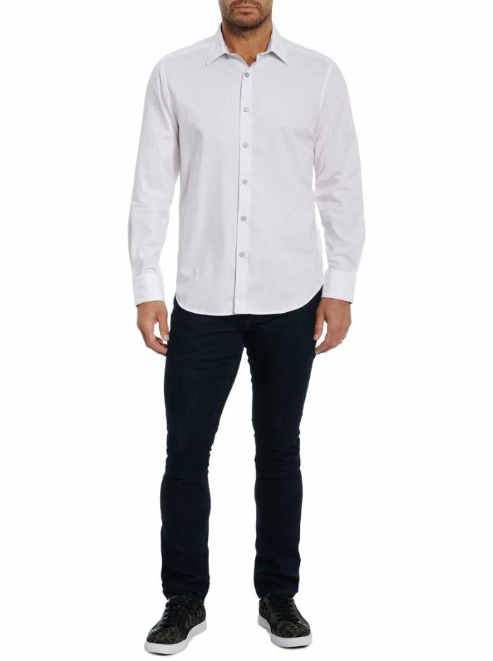 Robert Graham Button Down Shirts Men Highland Long Sleeve Button Down Shirt Classic