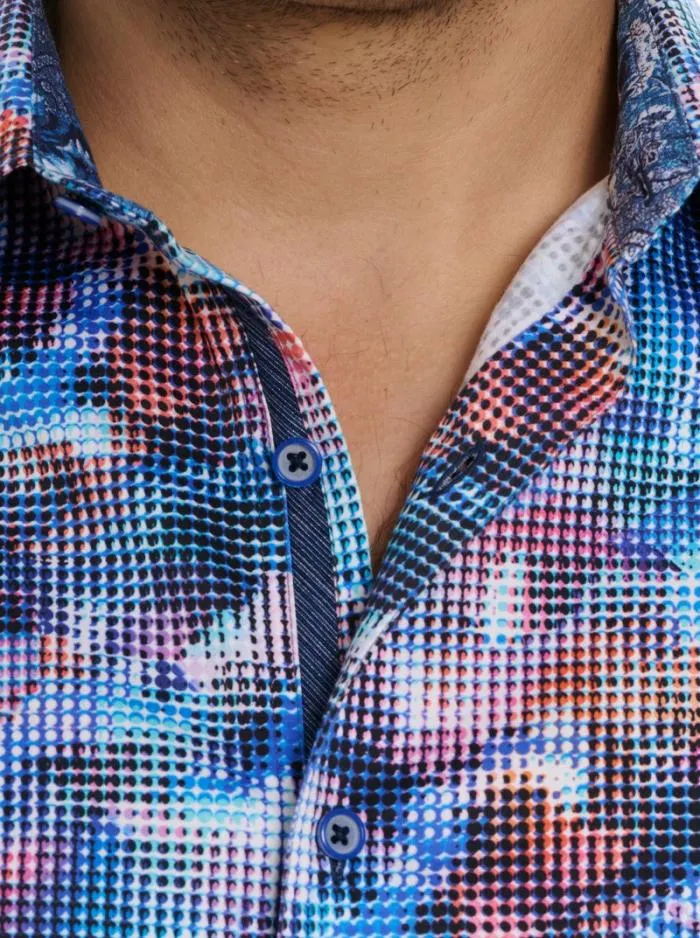 Robert Graham Button Down Shirts Men Outer Banks Long Sleeve Button Down Shirt Multi