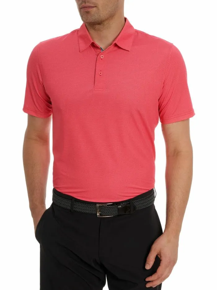 Robert Graham Polos and TShirts Men Hyde Performance Polo Grey