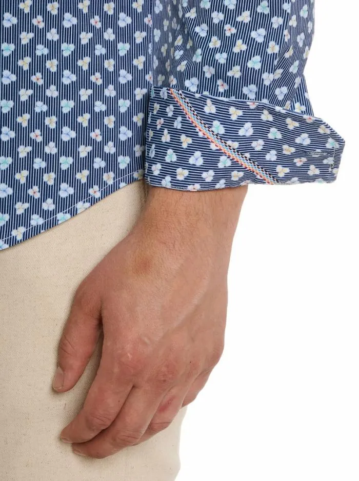 Robert Graham Sweaters and Knits Men Senan Long Sleeve Knit Shirt Multi