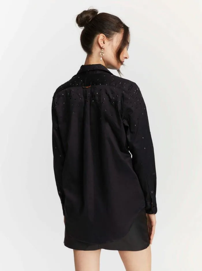 Robert Graham Tops Women Carrie Shirt Black