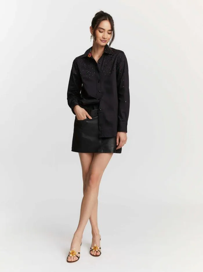 Robert Graham Tops Women Carrie Shirt Black