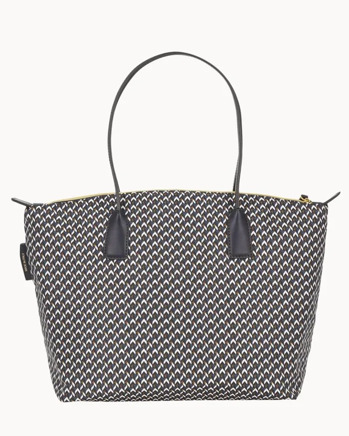 Roberta Pieri Tatami Classic Large Robertina Tote Midnight Blue Women Dooney and Bourke Totes Roberta Pieri Tatami Classic Large Robertina Tote Midnight Blue Women Dooney and Bourke Totes