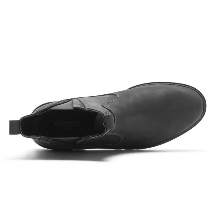 Rockport Boots Men Weather Or Not Waterproof Chelsea Boot Black Leathersuede