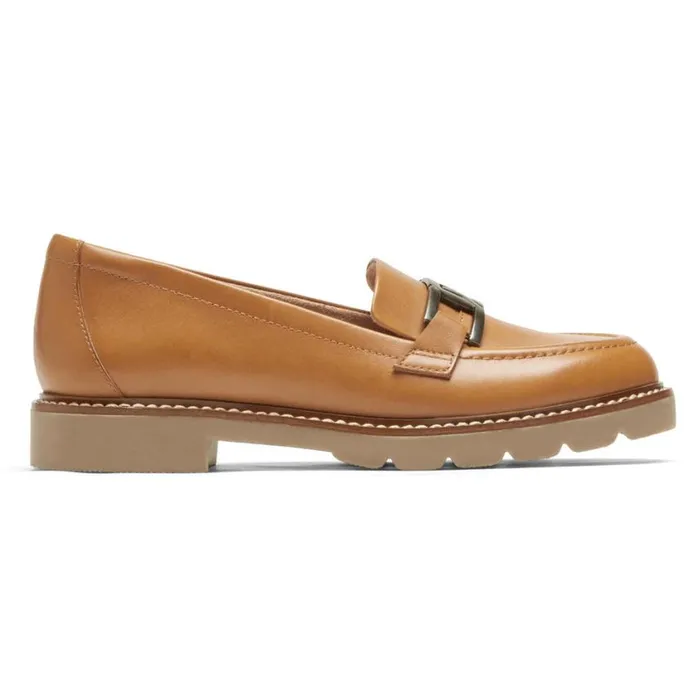 Rockport Loafers Women Kacey Chain Loafer Honey Lthr