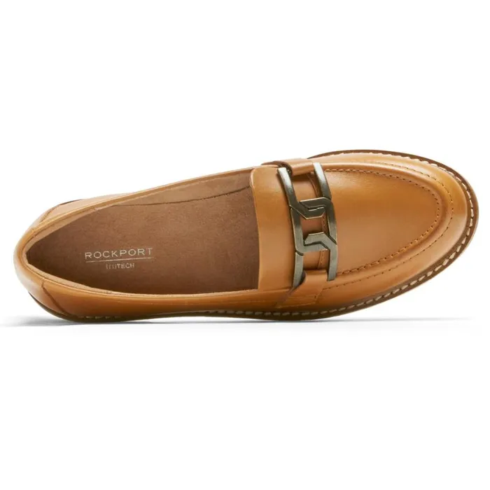 Rockport Loafers Women Kacey Chain Loafer Honey Lthr