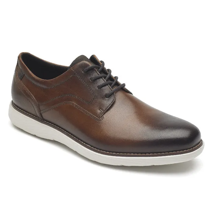 Rockport Oxfords and LaceUps Men Garett Plain Toe Oxford Cognac