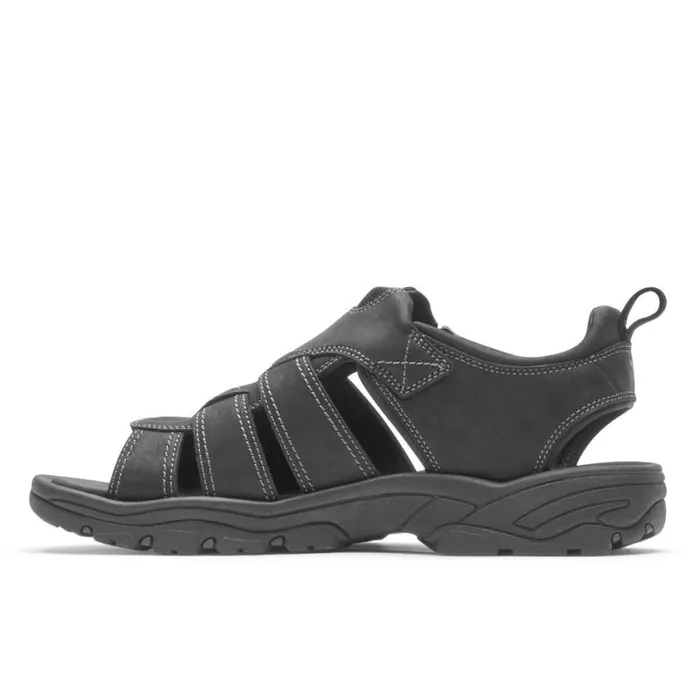 Rockport Sandals Men Springboro Rocklake Fisherman Sandal Black