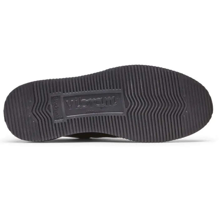 Rockport Sneakers Men ProWalker 9000 Limited Edition Casual Shoe Triple Black Lea