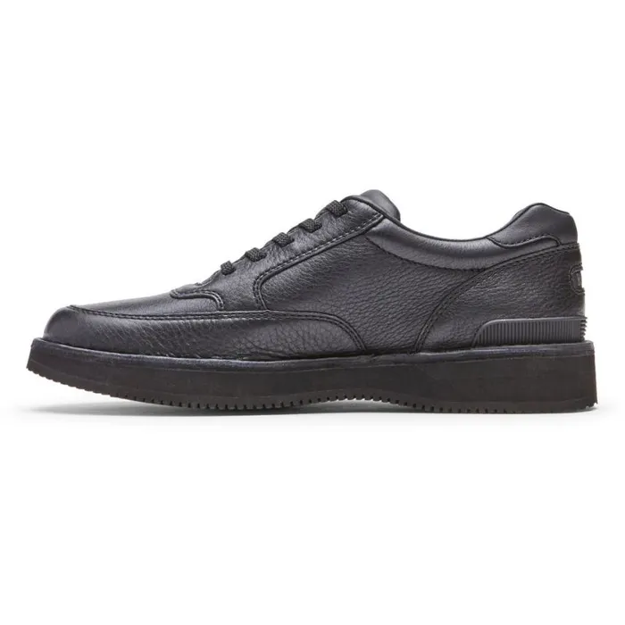 Rockport Sneakers Men ProWalker 9000 Limited Edition Casual Shoe Triple Black Lea
